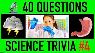 Science General Knowledge Trivia Quiz
