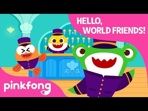 Say Hello and Goodbye | Around the World with Baby Shark