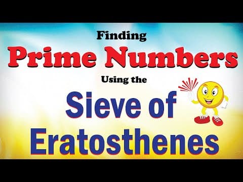 Sieve of Eratosthenes | Finding Prime Numbers