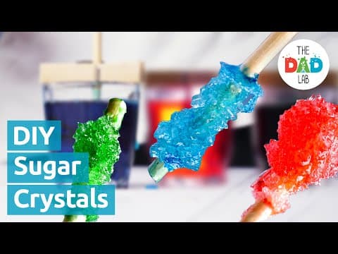 How To Make Rock Candy DIY Science Experiment