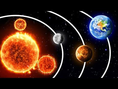 Solar system with three suns