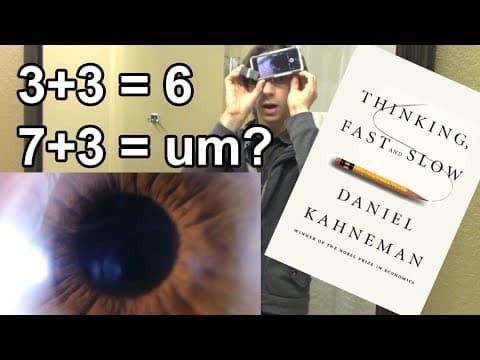 Thinking Fast and Slow Test at Thinkercon - test for psychological arousal