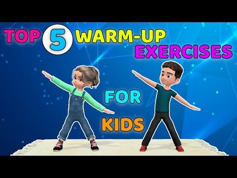 Top 5 warm-up exercises for kids - workout for flexibility
