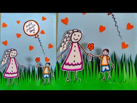 Mother's day card making