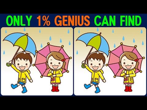 Puzzle / Find the Difference │It helps to increase concentration and observation skills!