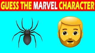 Guess The MARVEL Character by Emoji Quiz | Marvel Comic Character