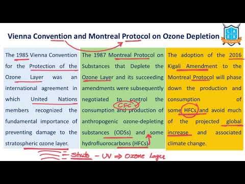 What is Vienna Convention , Montreal Protocol? || Ozone Conventions అంటే ఏమిటి?