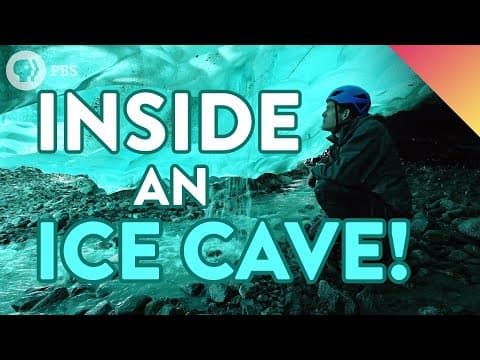 Go inside an ice cave to see nature’s most beautiful blue