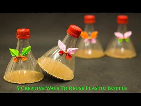 5 Creative Ways to Reuse and Recycle Plastic Bottles