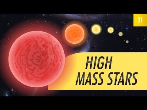 High Mass Stars: Crash Course Astronomy