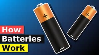 How Batteries Work | Battery electricity working principle