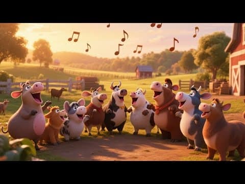 Farmyard Friends | Kids song #farming