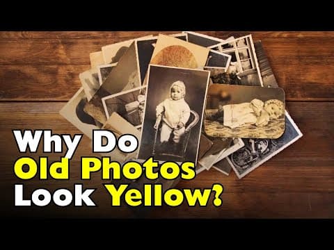 Why Do Old Photos Look Yellow? The Science Behind Fading Memories