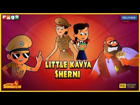 Dhinchak Dandiya Jodi 💃🥁 | Little Singham Navratri Special | Pogo TV | Kids Cartoon
