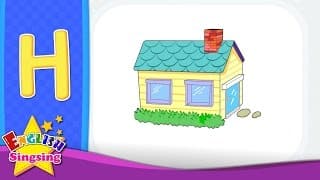 H Phonics - Letter H - Alphabet song | Learn phonics for kids