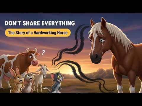 Don't Share Everything | A Deep Story About Trust | English story .