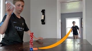 Bottle Cap Flick Trick Shots Thats Amazing