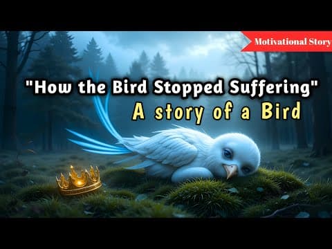 "How the Bird Stopped Suffering | A Story of a Bird | motivational story