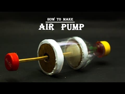 How To Make Air Pump | Plastic Bottle Recycle Ideas
