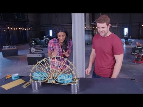 Educational Activities for Kids-Spaghetti Bridges