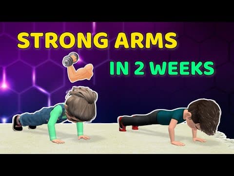 2-WEEK STRONG ARMS CHALLENGE - KIDS WORKOUT
