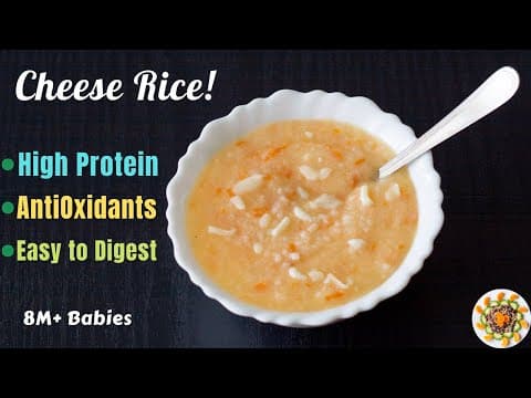 Baby Food | Cheese Rice for 8M+ Babies | Weight Gaining Baby Food with Calcium & Protein