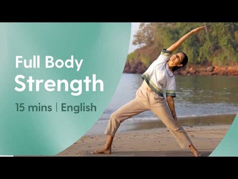 Full Body Strength Flow | 15-Minute Yoga Practice