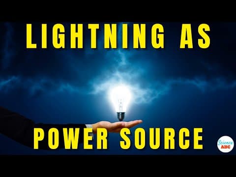 Can We Harness Electricity From Lightning