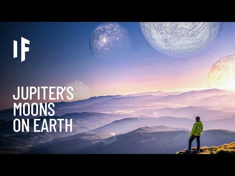 What If Earth Had Jupiter's Moons?