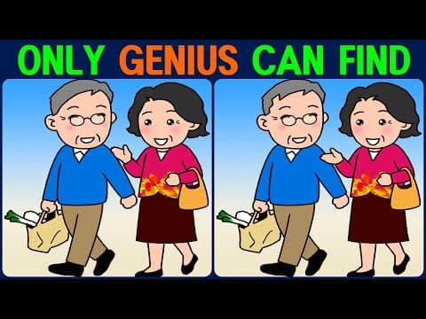 【Find the Difference】 Find the difference picture to test your skills!