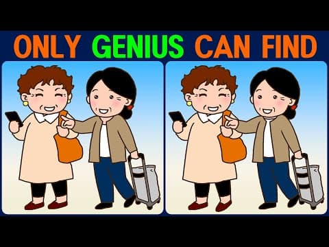 【Spot the Difference】 Find the difference in 90 seconds!