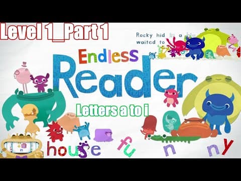 Endless Reader Words Letter a to I Level 1_ Part 1
