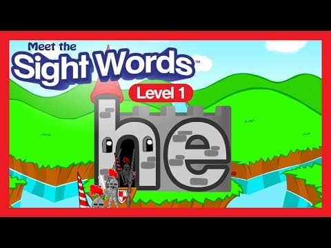 Meet the Sight Words Level 1 - he