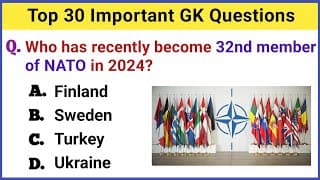 Top 30 Important GK Question and Answer| GK Questions and Answers | GK Quiz28 | GK Question