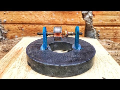 Mini Electric Universal DC Motor DIY Working 100%