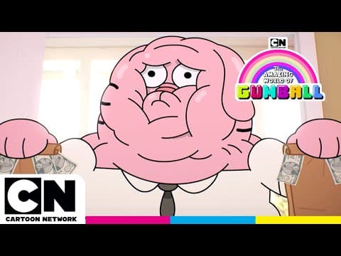 Richard Robs a Bank | Gumball | Cartoon Network UK - YouTube
