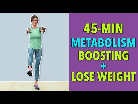 45-Min Metabolic Walking Exercise For Weight Loss