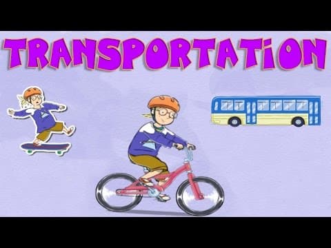 Technology for Kids: Transportation