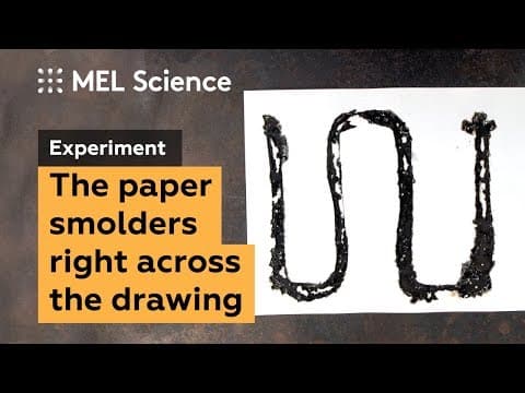 How to make a smoldering paint Fire picture experiment