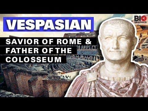 Vespasian - savior of rome and father of the colosseum