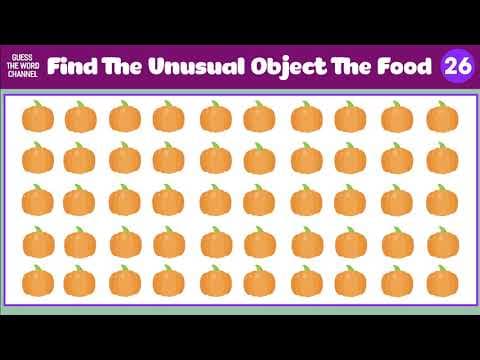 Find the unusual object the food | Can You Find the Odd Object Out in These Pictures