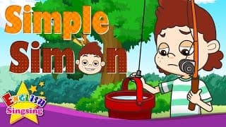 Simple Simon - Nursery Rhymes with Lyrics - English Rhymes for Children