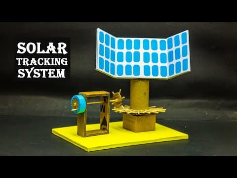 School Science Projects | Manual Solar Tracker