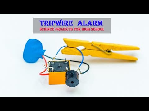 Science Projects | Tripwire Alarm
