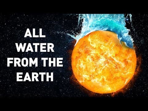 What Happens If We Pour ALL Earth's Water on the Sun