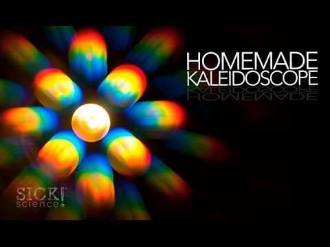 Homemade Kaleidoscope - Sick Science