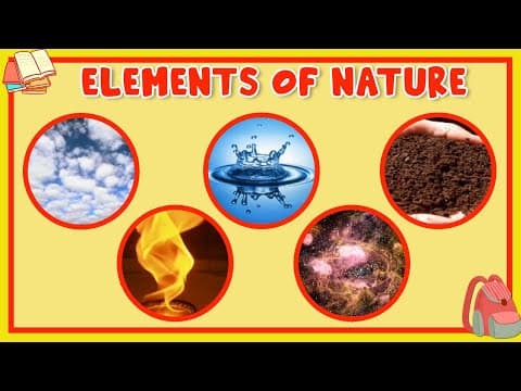 Learn About Elements Of Nature - Preschool Learning For Kids - Educational Video For Children