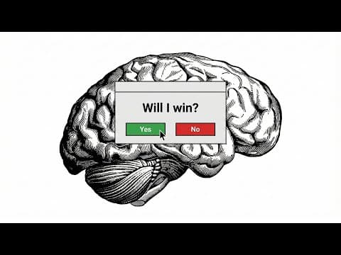 You don't think, you predict!