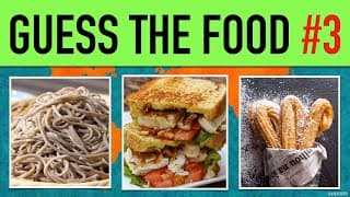 Guess the Food Quiz | International Foods | United States, Japan, Russia, Thailand, Spain