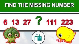 Number Pattern | Can you find what number the question mark is?